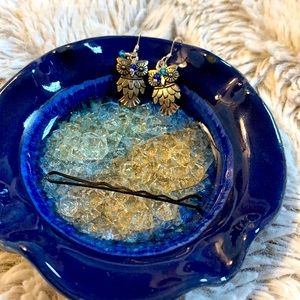 ❤️5/$15 or $5 each- silver owls with beads